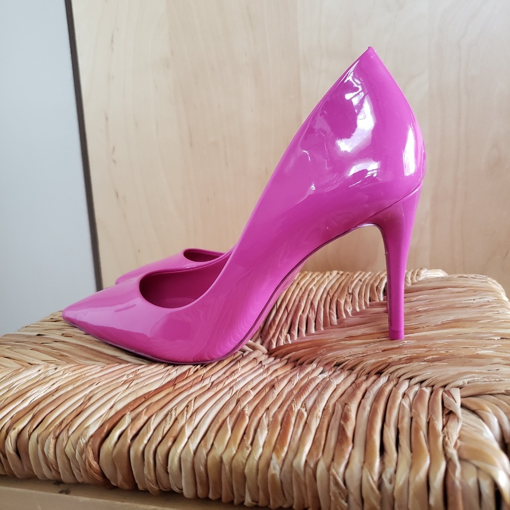 Aldo Pretty in Pink Pumps Size 8! - Picture 12 of 13